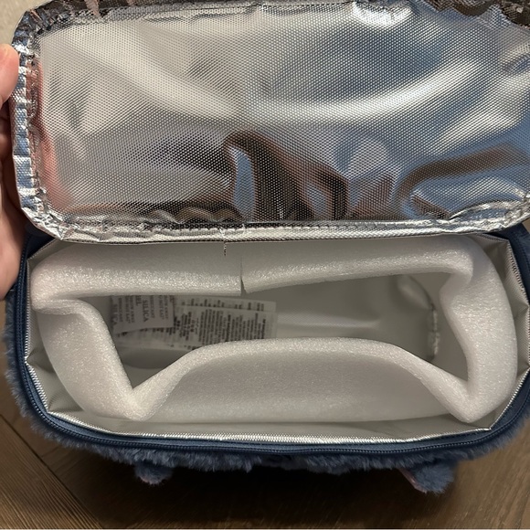 NEW Disney‎ Parks WDW Plush Embroidered Makeup Bag Cosmetics Case - Stitch - Picture 3 of 5